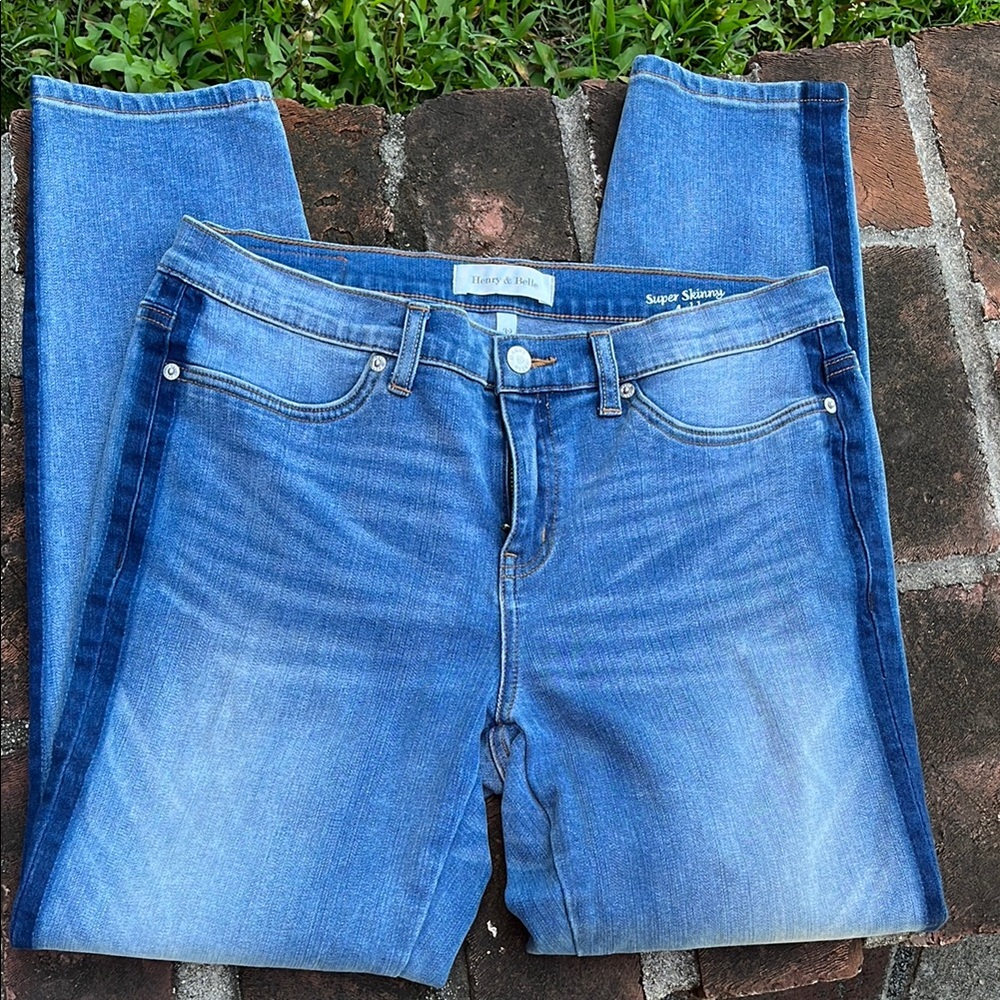 Henry and Belle Adelaide super skinny ankle blue jeans size 32 - Picture 2 of 6